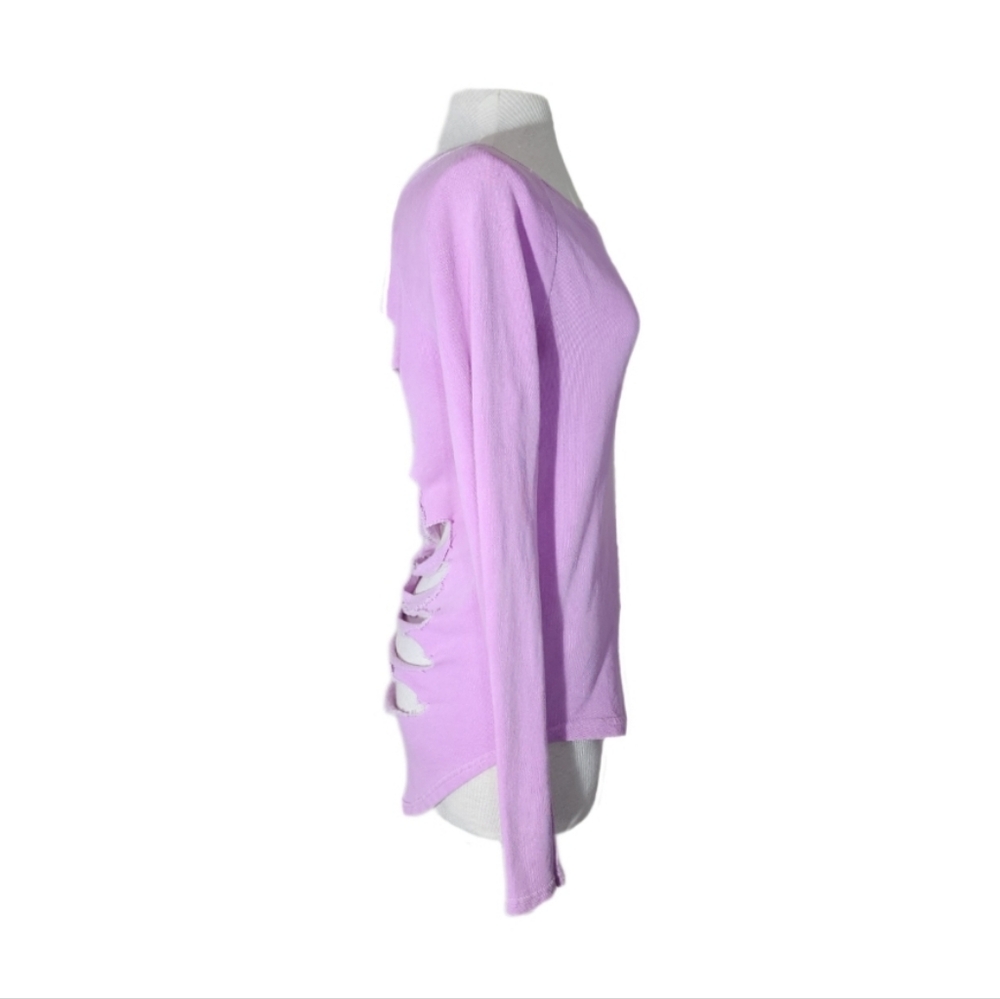 Ocean Drive Summertime Pullover Lavender Size S - Picture 5 of 11
